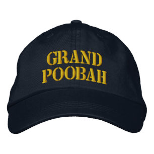 GRAND POOBAH Embroized Cap Broderad Keps