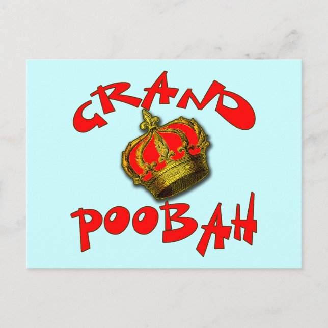 Grand Poobah med Krona Products Vykort (Framsida)