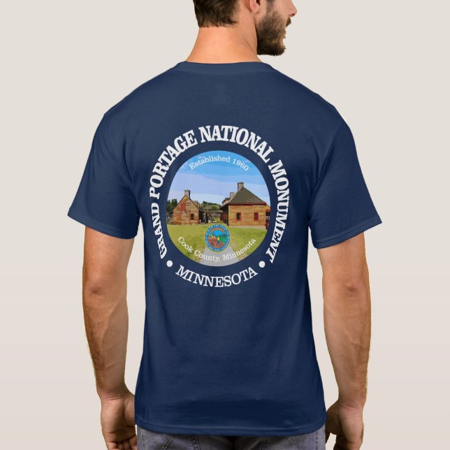 Grand Portage (NM) T Shirt (Baksida)