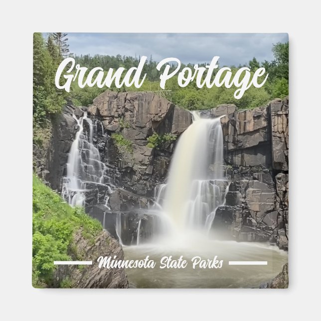Grand Portage State Park Magnet (Framsidan)
