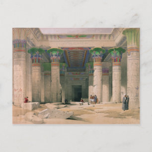 Grand Portico of the Temple of Philae, Nubia Vykort