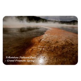 GRAND PRISMATIC SPRING I YELLOWSTONE PARK (10) MAGNET