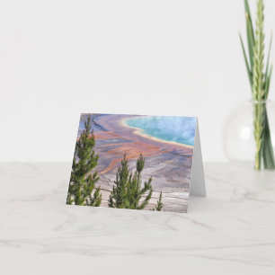 Grand Prismatic-utsikt Kort