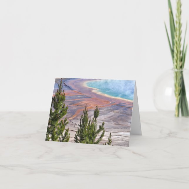 Grand Prismatic-utsikt Kort (Framsida)