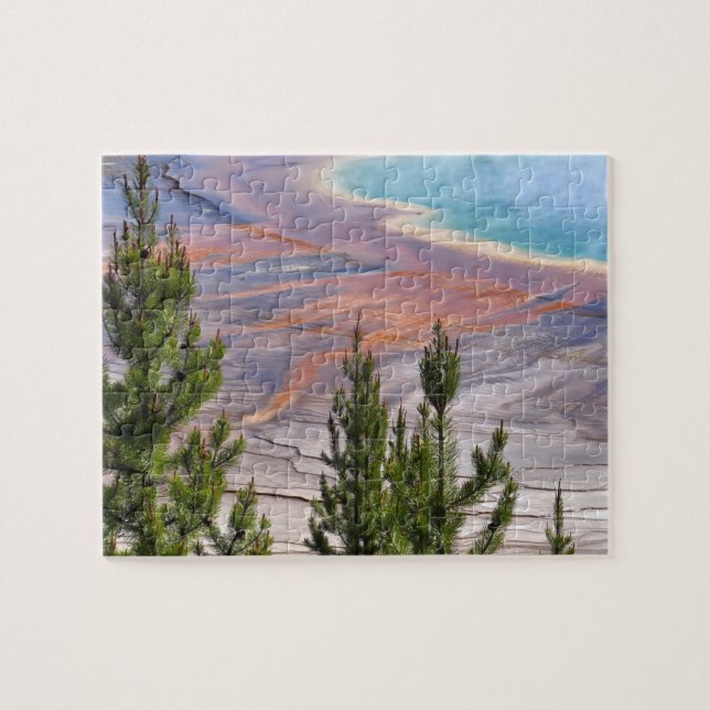 Grand Prismatic-utsikt Pussel (Horisontell)