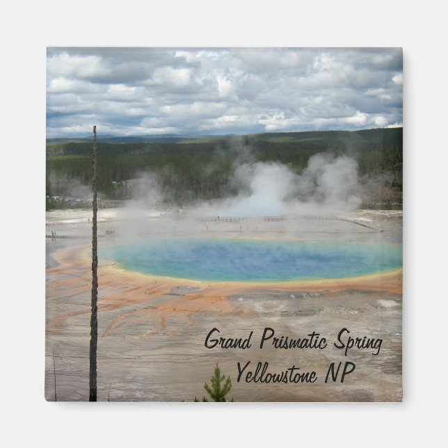 Grand Prismatic Vår Magnet (Framsidan)