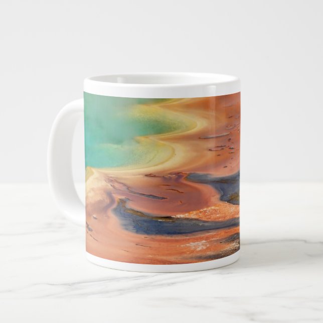 Grand Prismatic Vår Runoff Jumbo Mugg (Framsida vänster)