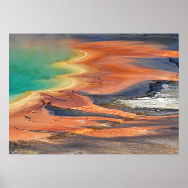 Grand Prismatic Vår Runoff Poster (Framsidan)