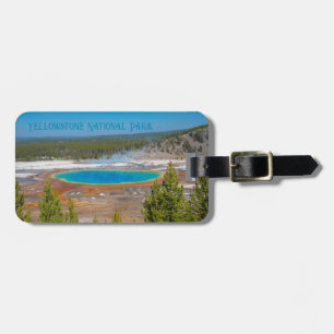 Grand Prismatic Vår Yellowstone nationalpark Bagagebricka