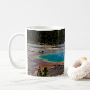 Grand Prismatic Vår Yellowstone nationalpark Kaffemugg