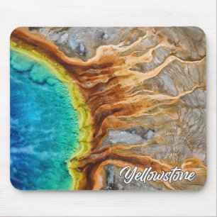 Grand Prismatic Vår Yellowstone nationalpark Musmatta