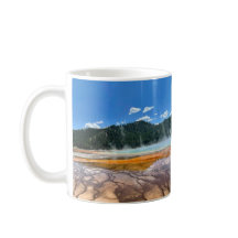 Grand Prismatic Vår, Yellowstone Nature Mugg