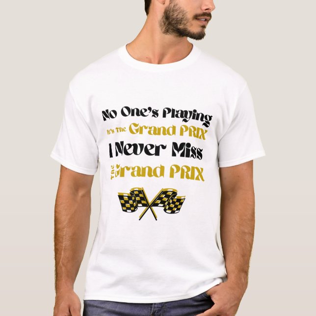 Grand Prix älskare T-shirt (Framsida)