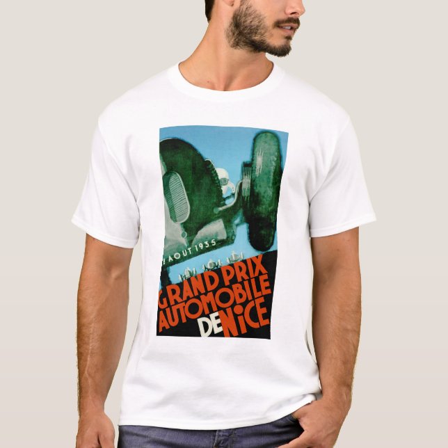 Grand Prix Automobile de Nice T-shirt (Framsida)