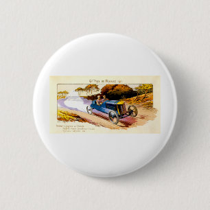 Grand Prix De Frankrike 1913 ~ Vintage Advertiseme Knapp