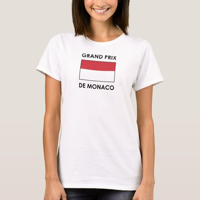 Grand prix De Monaco T-shirt (Framsida)