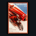 Grand Prix d'Europe Art Deco Skriv ut Poster<br><div class="desc">Alex Kow skriver ut "Europas storpris"</div>