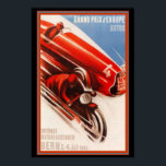 Grand Prix d'Europe Art Deco Skriv ut Poster<br><div class="desc">Alex Kow skriver ut "Europas storpris"</div>