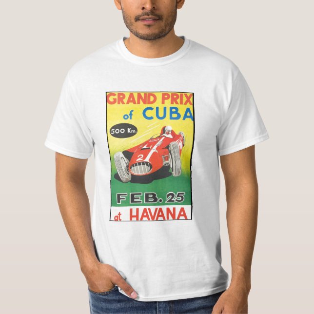 Grand prixaffisch tee (Framsida)