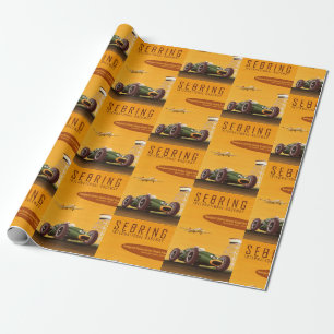 Grand prixRacer som slår in papper Presentpapper