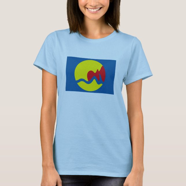 Grand Rapids flaggaT-tröja T Shirt (Framsida)
