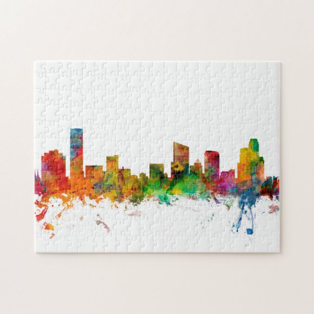 Grand Rapids Michigan horisont Pussel (Horisontell)