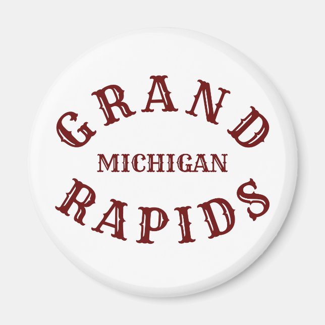Grand Rapids, Michigan Magnet (Framsidan)