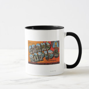 Grand Rapids Michigan - stora brevplatser Mugg