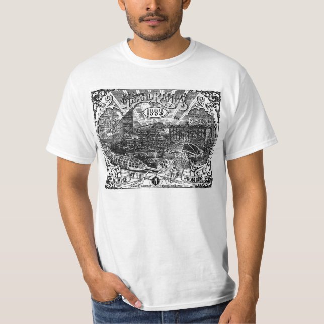Grand Rapids skjorta 1999 Tee (Framsida)