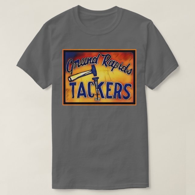 Grand Rapids Tackers Basketball T Shirt (Design framsida)