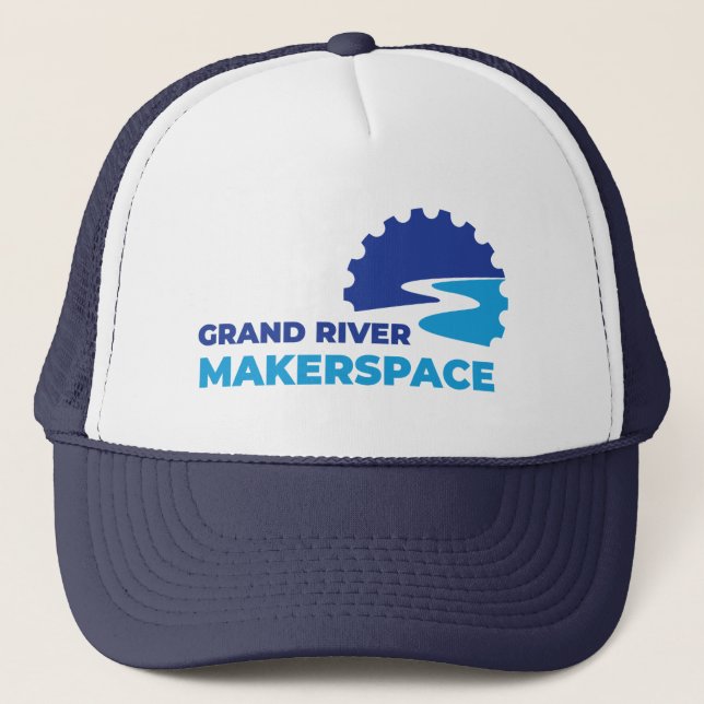 Grand River Makerspace Tee Shirt Keps (Framsida)