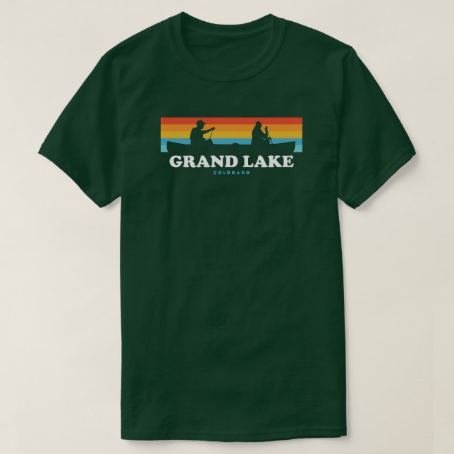 Grand Sjö Colorado Canoe T Shirt (Design framsida)