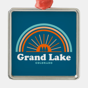 Grand Sjö Colorado Rainbow Julgransprydnad Metall