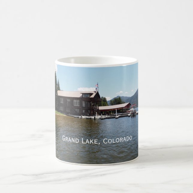 Grand Sjö Yacht Klubb i Grand Sjö, Colorado Kaffemugg (Center)