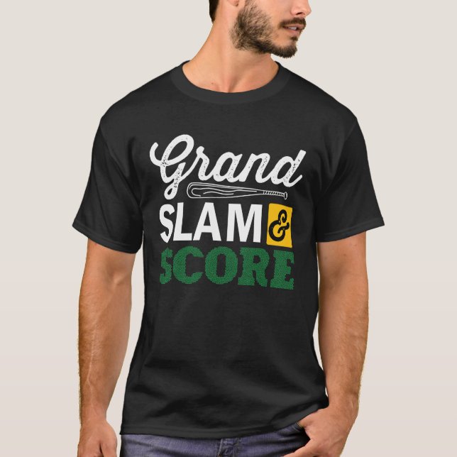 Grand Slam Hero – Big Swing, Big Moment T Shirt (Framsida)