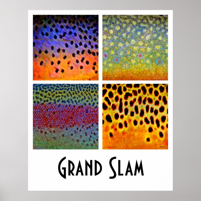 Grand Slam Trout Poster (Framsidan)