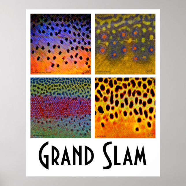 Grand Slam Trout Poster (Framsidan)