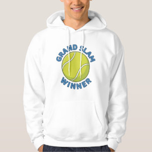 Grand Slam-vinnare Tennisboll Sportmästare Hoodie