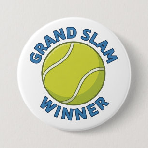Grand Slam-vinnare Tennisboll Sportmästare Knapp