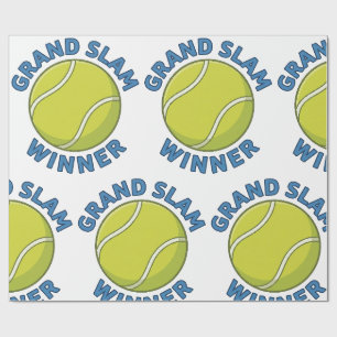 Grand Slam-vinnare Tennisboll Sportmästare Presentpapper
