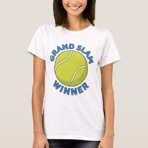 Grand Slam-vinnare Tennisboll Sportmästare T Shirt