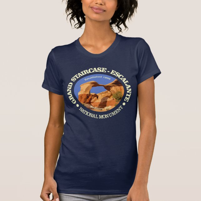 Grand Staircase - Escalante National Monument T Shirt (Framsida)