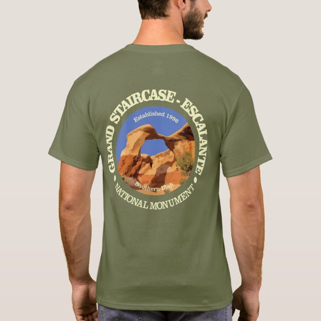 Grand Staircase - Escalante National Monument T Shirt (Baksida)