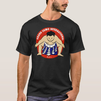 Grand Sumo Internationell Yokozuna Logotyp   T Shirt