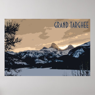 Grand Targhee Vintage affisch