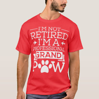 Grand Tass Grandpa Grandpaw Gifts Hund älskare Gif T Shirt
