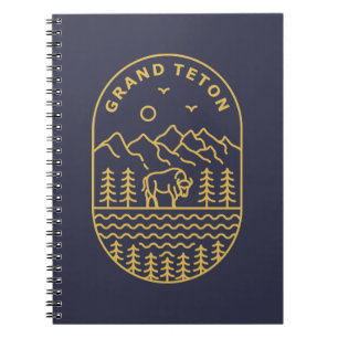 Grand Teton Anteckningsbok