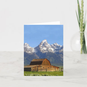 Grand Teton-bergen Kort