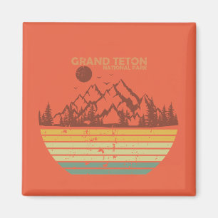 Grand Teton bergen Nationalpark Wyoming Magnet
