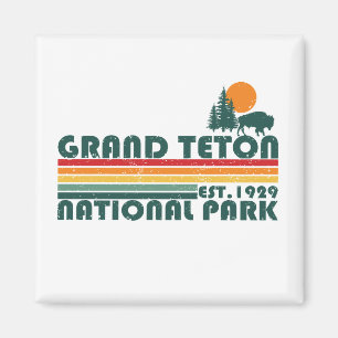 Grand Teton bergen Nationalpark Wyoming Magnet
